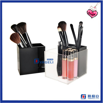 Hot Sale Mini Home Storage Acrylic Brush Container Cosmetic Display
